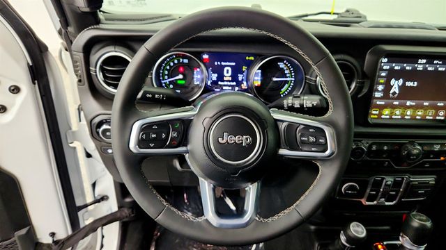 2023 Jeep Wrangler 4xe Sahara 4x4 w/ Cold Weather Group, Dual-Top Group & Side Steps - 23035204 - 11