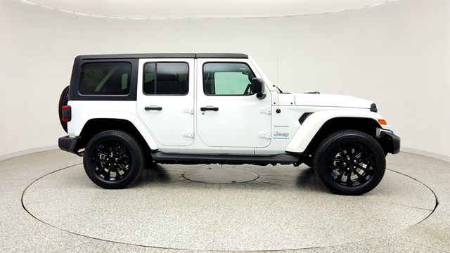 2023 Jeep Wrangler 4xe Sahara 4x4 w/ Cold Weather Group, Dual-Top Group & Side Steps - 23035204 - 3