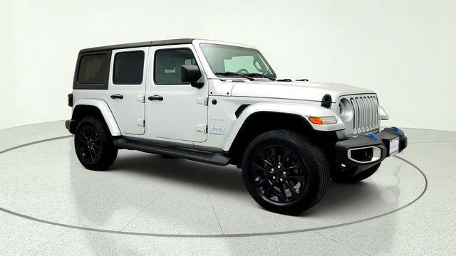 2023 Jeep Wrangler 4xe Sahara 4x4 w/ Hard Top & Cold Weather Group - 23032079 - 2