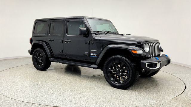 2023 Jeep Wrangler 4xe Sahara 4x4 w/ Hard Top & Trailer Tow & Aux Switch Group - 23016942 - 2