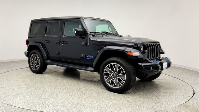 2023 Jeep Wrangler 4xe Sahara High Altitude 4x4 w/ Sky One-Touch Power Top - 23011357 - 2