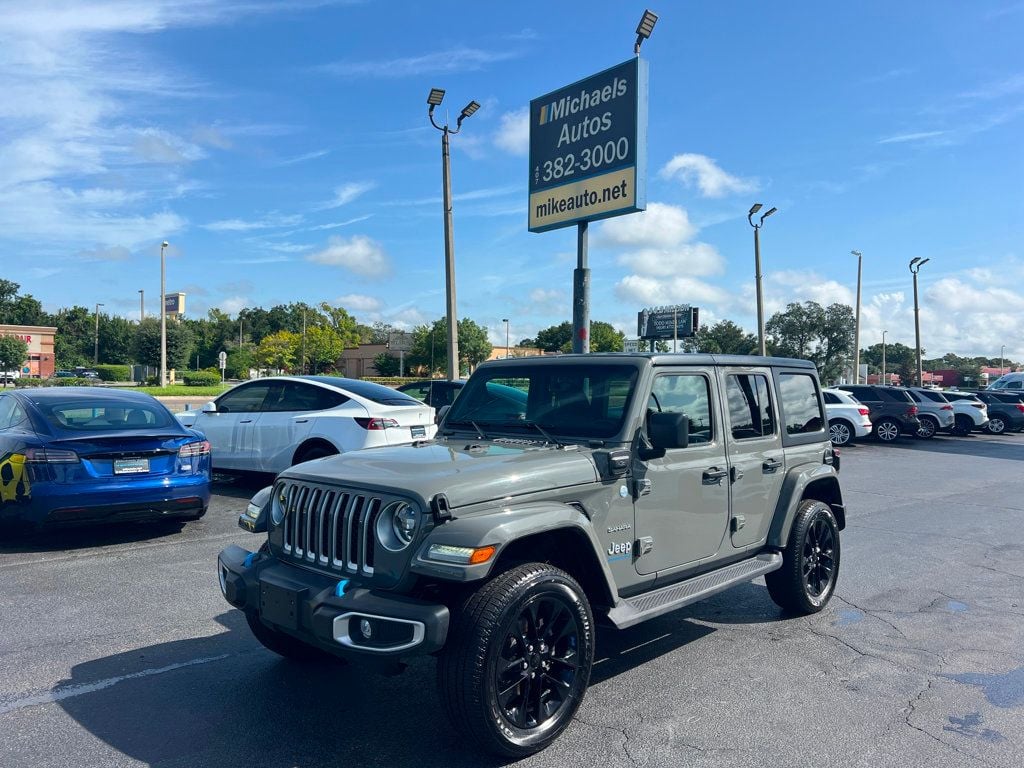 2023 Jeep Wrangler 4xe Unlimited Sahara 4XE HARDTOP - 22576740 - 0