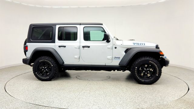 2023 Jeep Wrangler 4xe Willys 4x4 w/ Black 3-Piece Hard Top & Cold Weather Group - 23034772 - 3