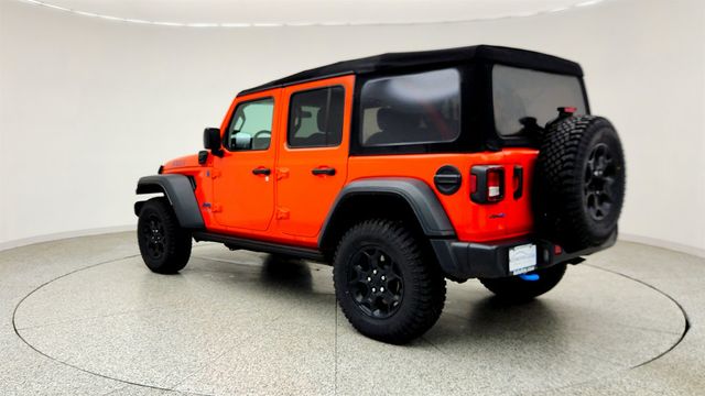 2023 Jeep Wrangler 4xe Willys 4x4 w/ Sunrider Soft Top & Rock Slider Step Assist - 23038841 - 6