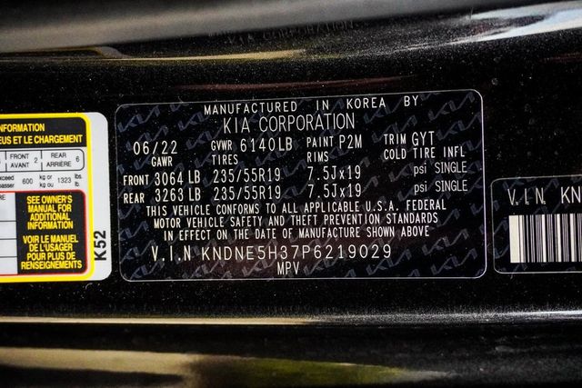 2023 Kia Carnival SX FWD - 22971950 - 37