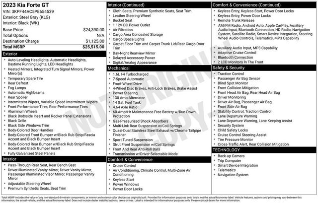 2023 Kia Forte GT - 23012188 - 5