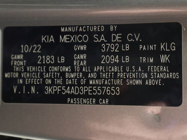 2023 Kia Forte GT-Line IVT - 22997542 - 47