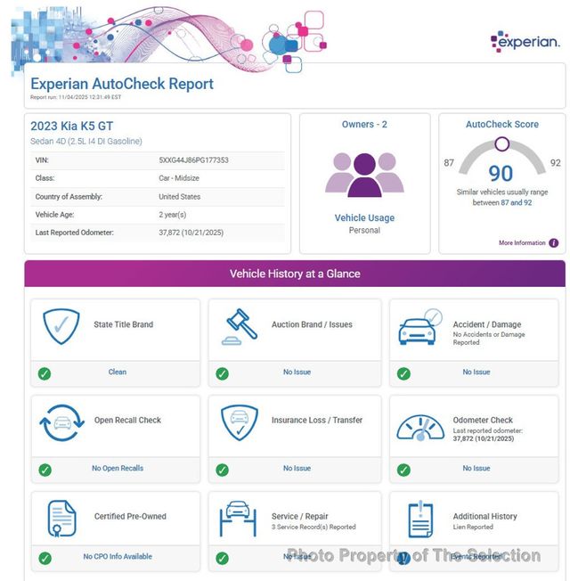 2023 Kia K5 GT DCT FWD W/VORS WHEELS, LOWERING KIT, INNERCOOLER & EXHAUST - 22941483 - 7