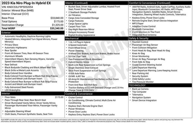 2023 Kia Niro Plug-In Hybrid EX FWD - 22991585 - 5