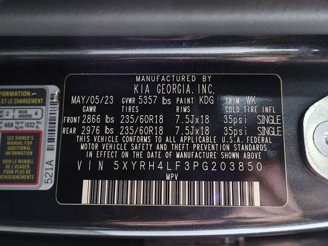 2023 Kia Sorento EX FWD - 23013693 - 58