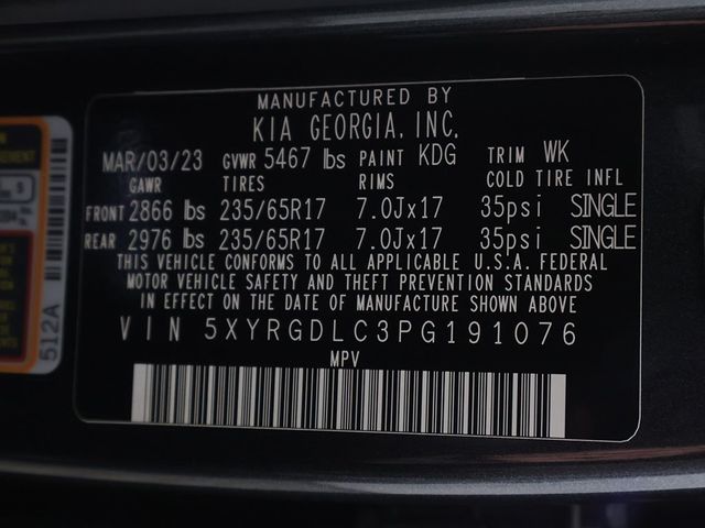 2023 Kia Sorento LX AWD - 22994573 - 49