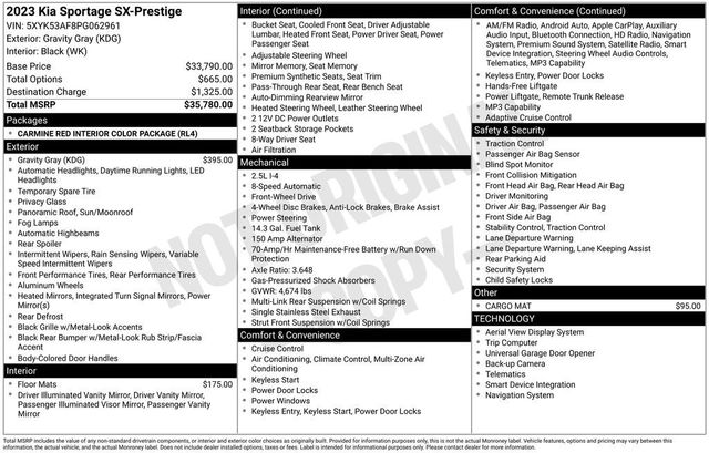2023 Kia Sportage SX-Prestige FWD - 23036937 - 5
