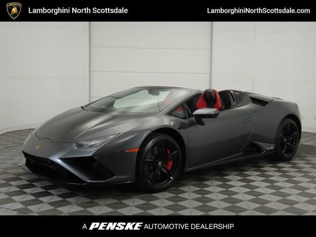 Used 2023 Lamborghini Huracan EVO with VIN ZHWUT5ZF8PLA22487 for sale in Phoenix, AZ
