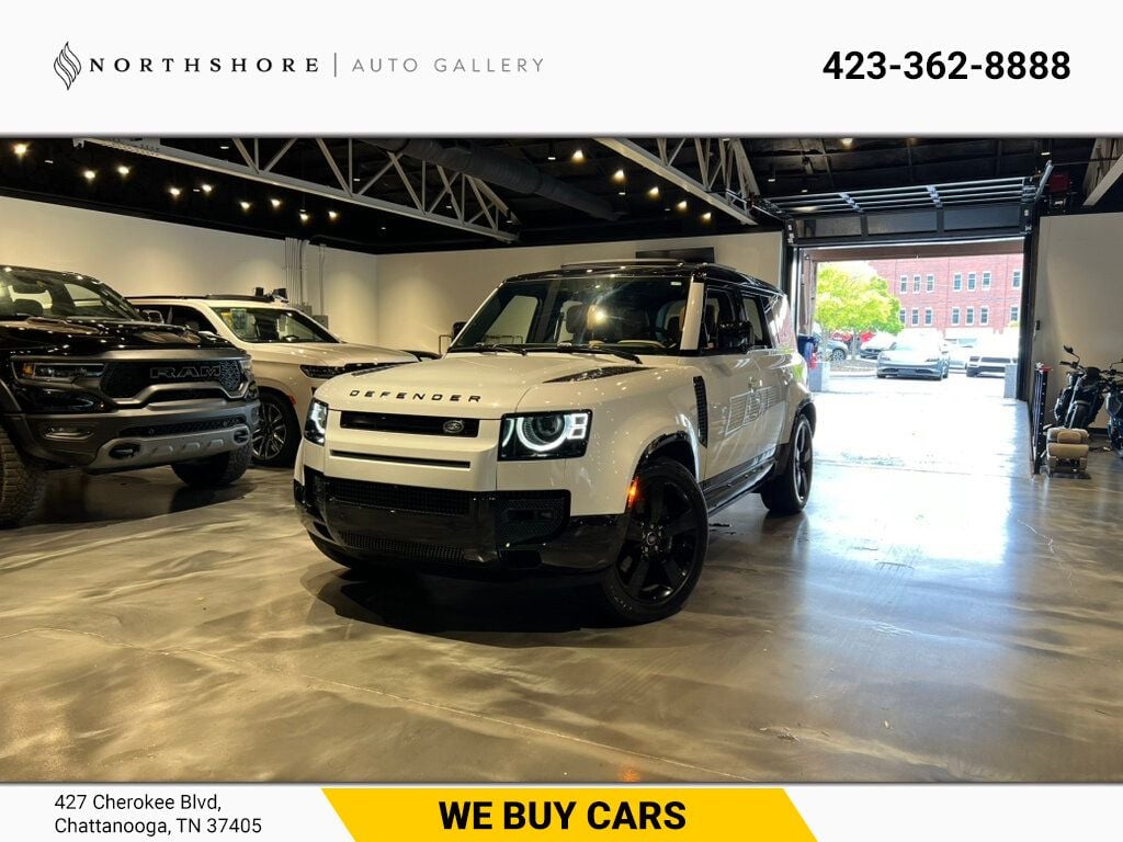 2023 Land Rover Defender 110/V8/AWD/PanoRoof/14WayHtd&CldSeats/360Cam/AdapCruise/NAV - 22919212 | Video 1