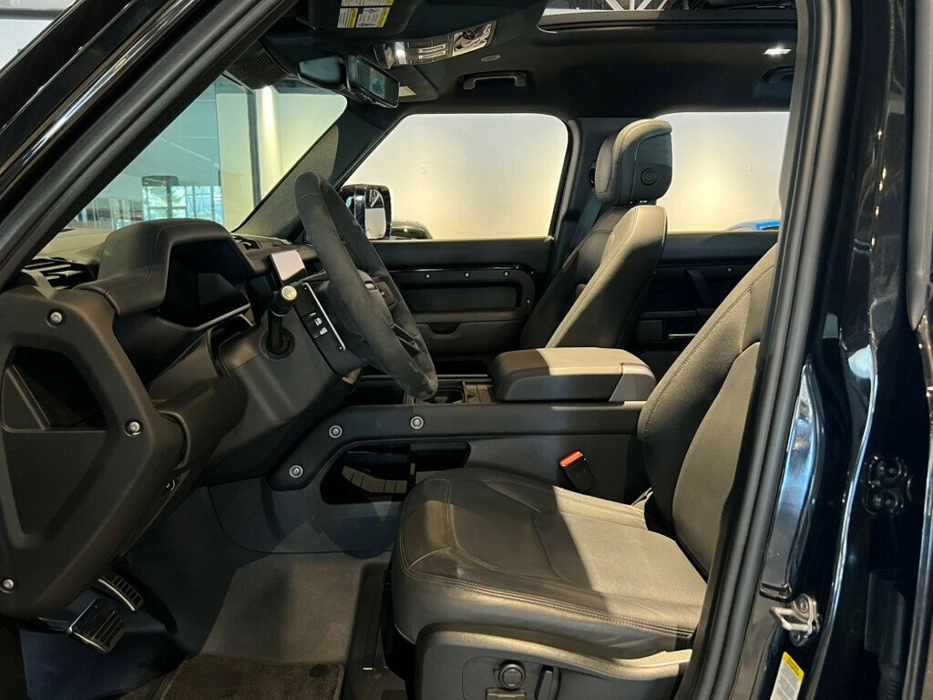 2023 Land Rover Defender 110/V8/BlackExtendedPkg/14WayHtd&CldSeats/PanoRoof/AdapCruise - 22934239 - 14