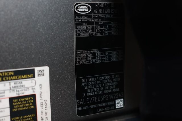 2023 Land Rover Defender 110 X-Dynamic SE AWD - 22980242 - 29