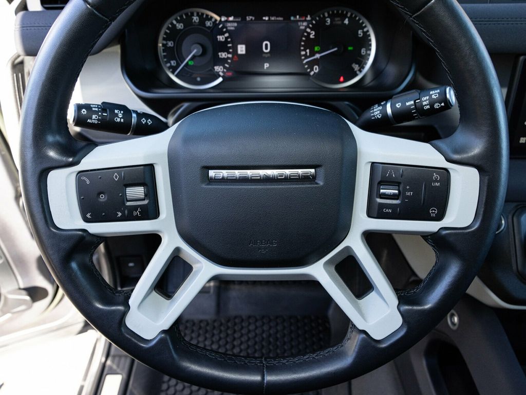 2023 Land Rover Defender 110 X-Dynamic SE AWD, Cold Climate Pack, Extend. Black, Hitch - 22951878 - 35