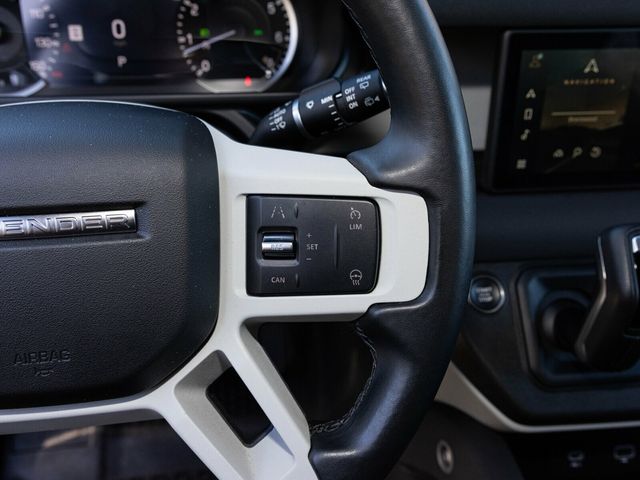 2023 Land Rover Defender 110 X-Dynamic SE AWD, Cold Climate Pack, Extend. Black, Hitch - 22951878 - 36