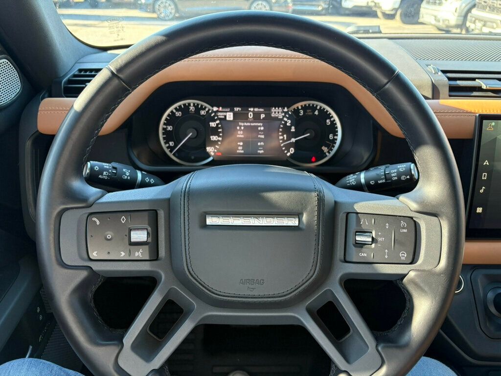 2023 Land Rover Defender Local Trade/Heated&Cooled Seats/Heads Up Display/Meridian Audio - 22933390 - 31
