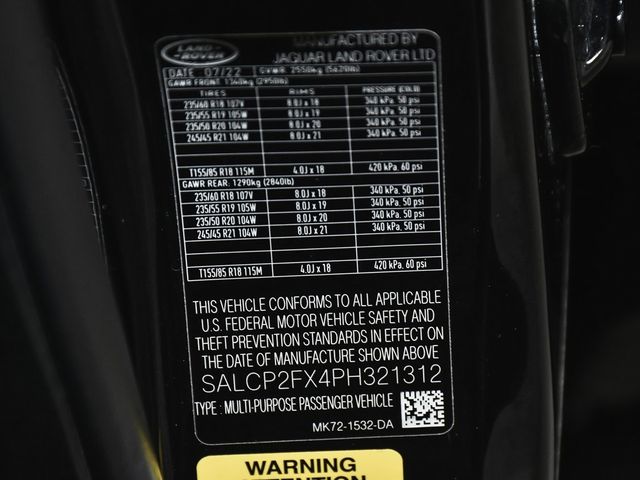 2023 Land Rover Discovery Sport SE - 22951385 - 18