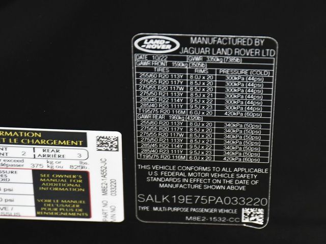 2023 Land Rover Range Rover Autobiography - 23045598 - 21