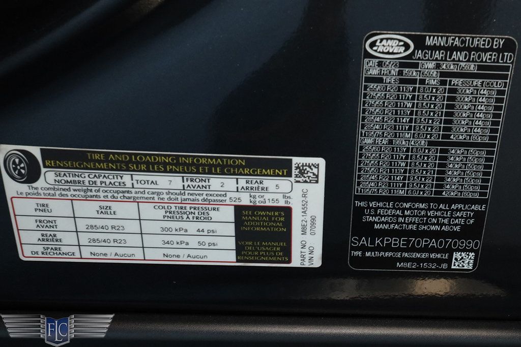 2023 Land Rover Range Rover P530 SE LWB 7 Seat - 22935511 - 39