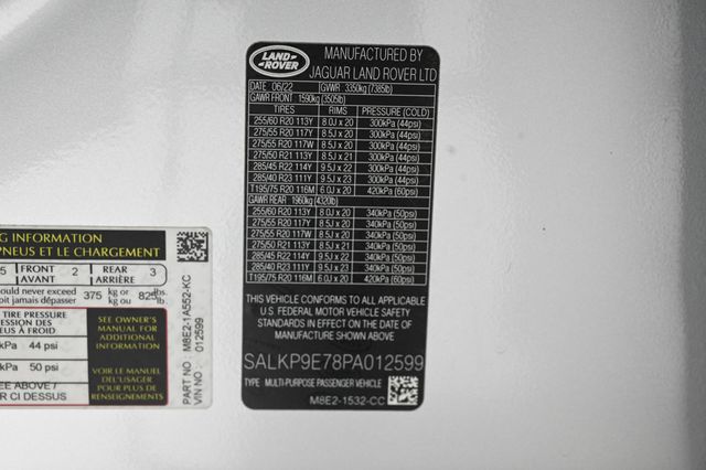 2023 Land Rover Range Rover SE - 22977850 - 24