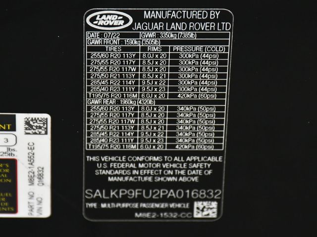2023 Land Rover Range Rover SE - 23071147 - 20