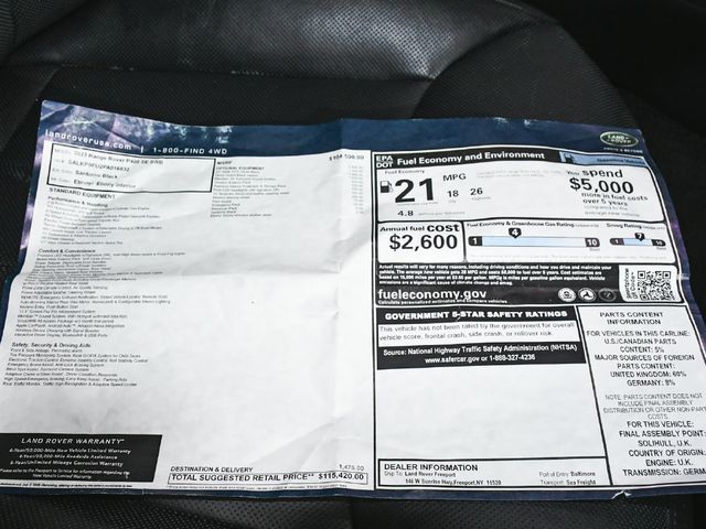2023 Land Rover Range Rover SE - 23071147 - 56
