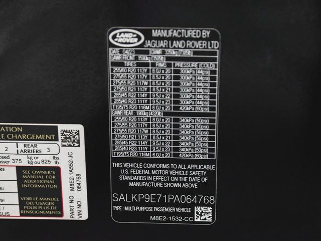 2023 Land Rover Range Rover SE - 23027587 - 13