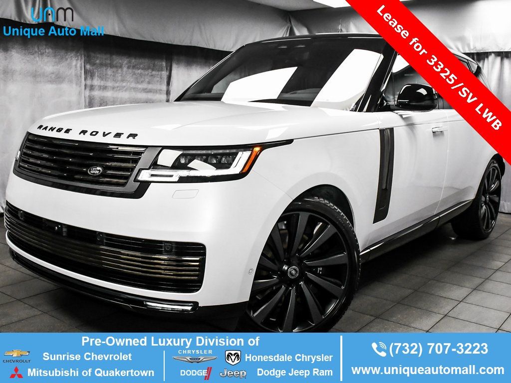 2023 Used Land Rover Range Rover SV at Unique Auto Mall Serving South