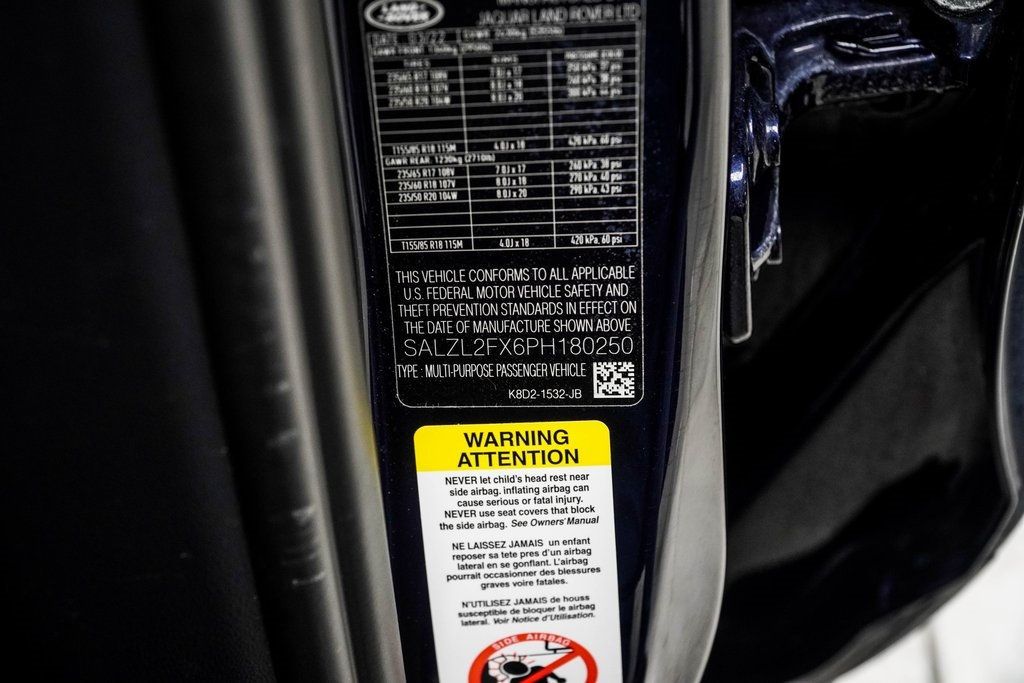2023 Land Rover Range Rover Evoque R-Dynamic SE photo 35