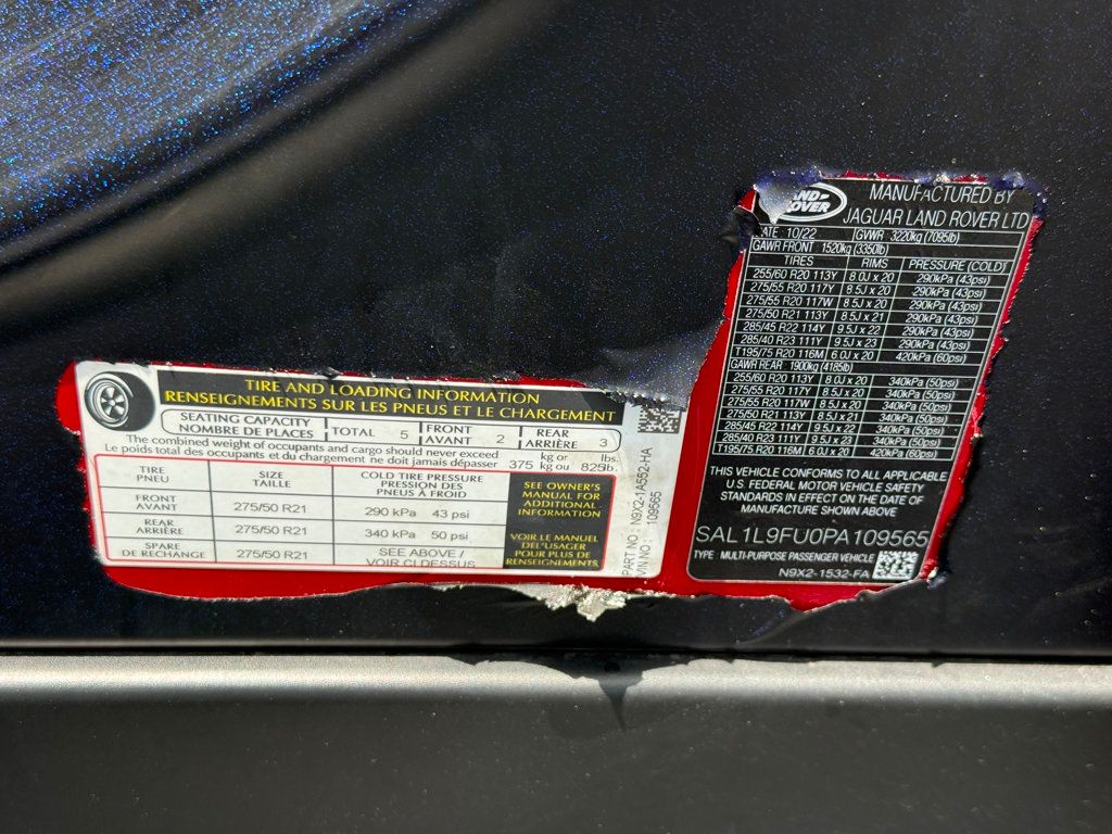 2023 Land Rover Range Rover Sport P400 SE Dynamic - 23025072 - 39