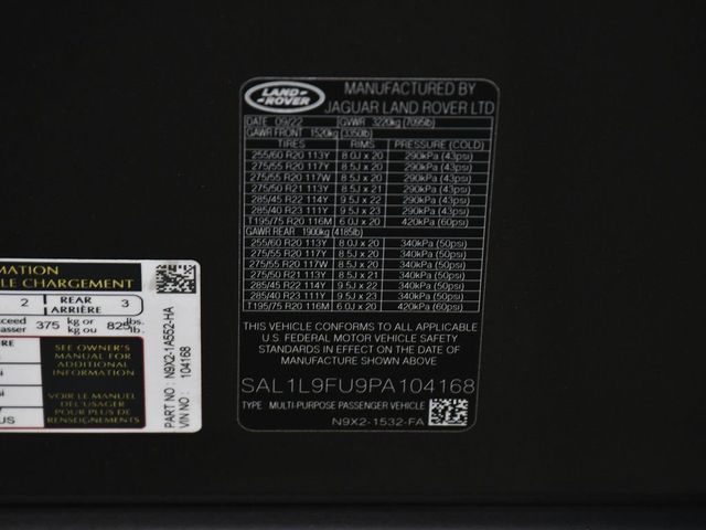 2023 Land Rover Range Rover Sport SE Dynamic - 23006492 - 22