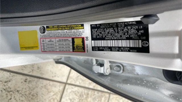 2023 Lexus ES ES 350 FWD - 23003866 - 19
