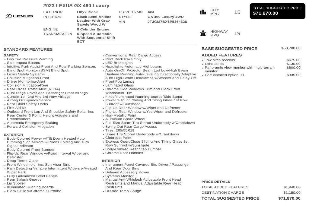 Lexus GX photo 3