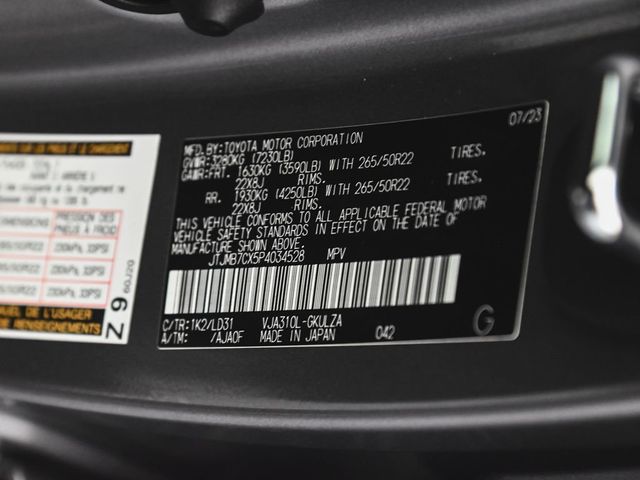2023 Lexus LX 600 F SPORT - 23020682 - 17
