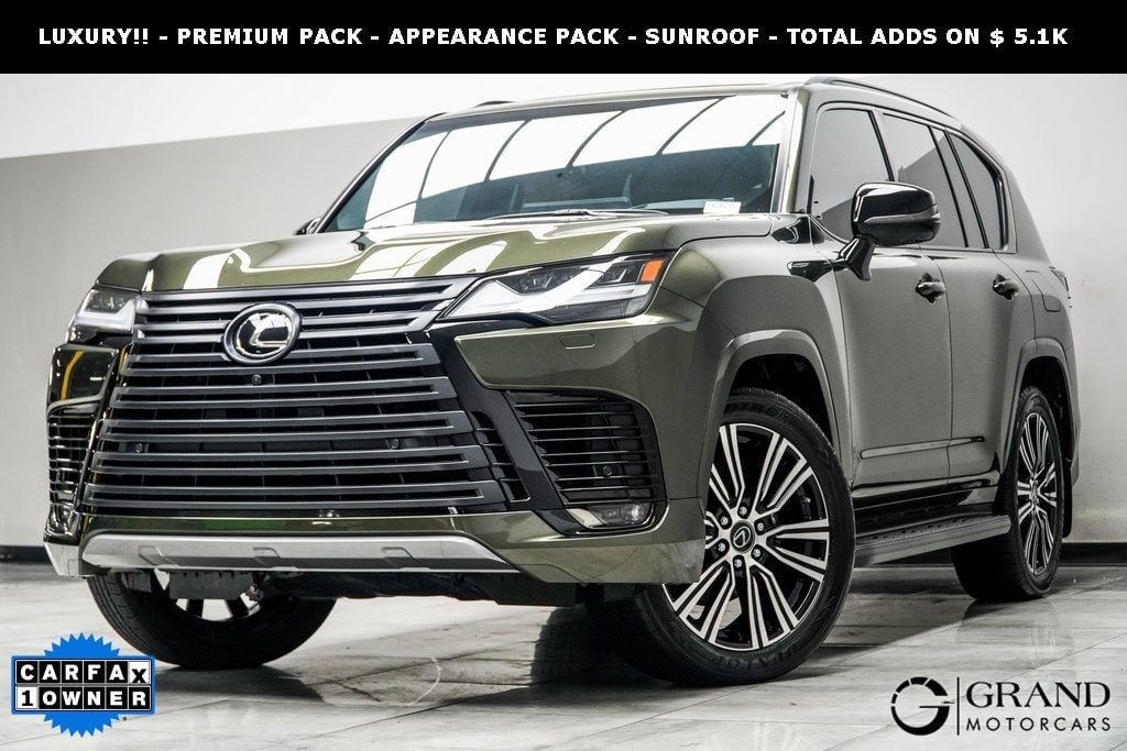 Used 2023 Lexus LX Luxury with VIN JTJGB7CX9P4036215 for sale in Kennesaw, GA