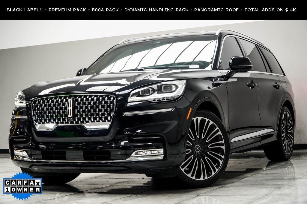 Used 2023 Lincoln Aviator Black Label with VIN 5LM5J9XC7PGL02256 for sale in Kennesaw, GA