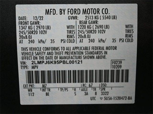 2023 Lincoln Nautilus Reserve FWD - 22964754 - 6