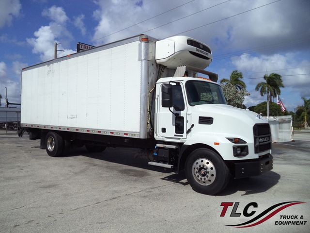 2023 Mack MD6 w/ 26ft Refrigerated Box Thermo King T-1000 & Liftgate - 22872074 - 0