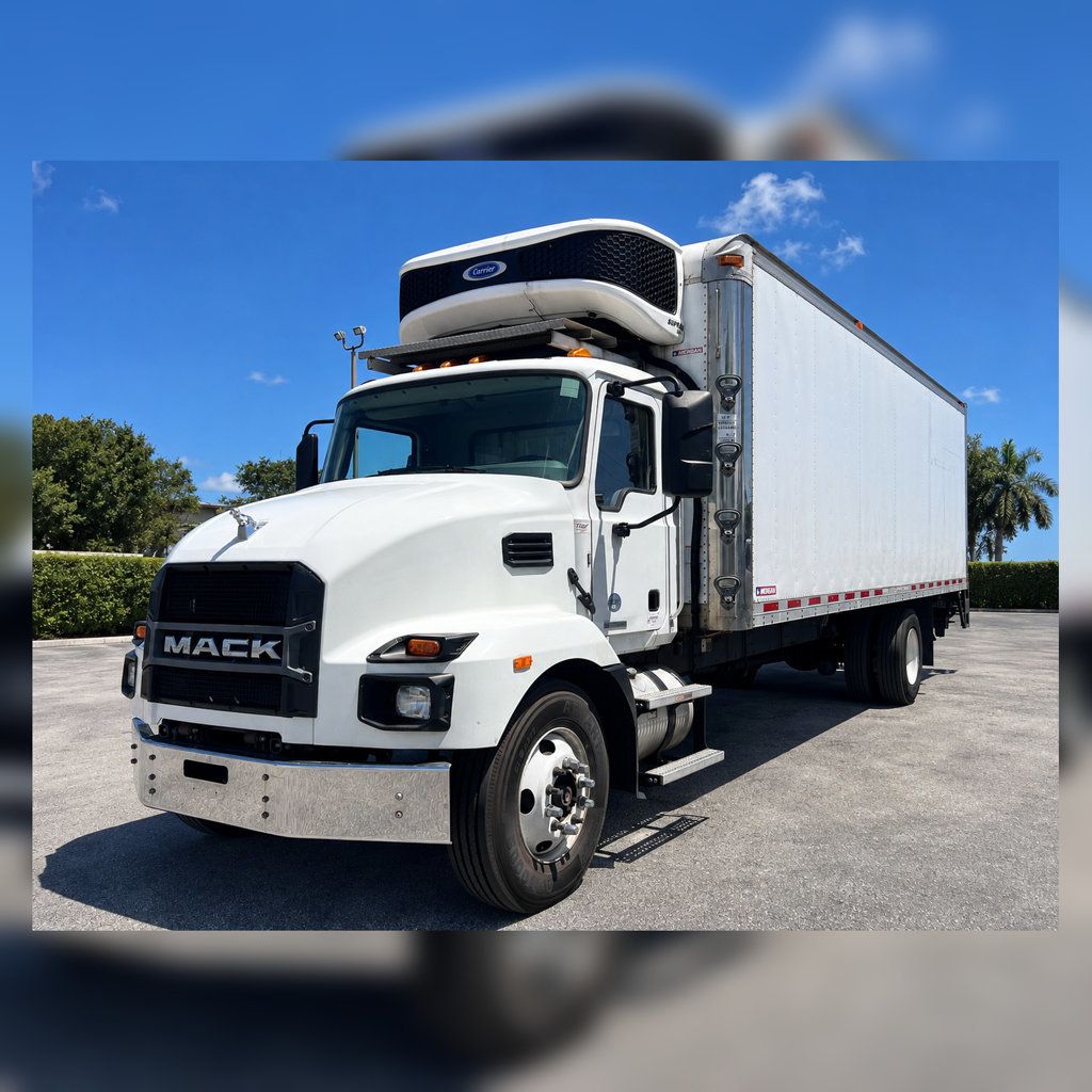 2023 Mack MD6 w/ 26ft Refrigerated Box Thermo King T-1000 & Liftgate - 23073081 - 5