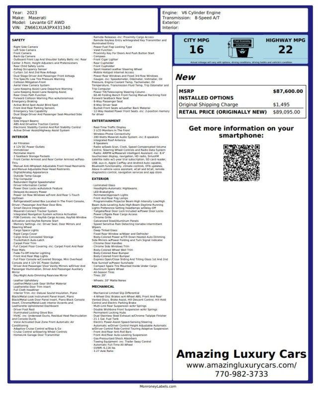 2023 Maserati Levante GT - 23096056 - 22