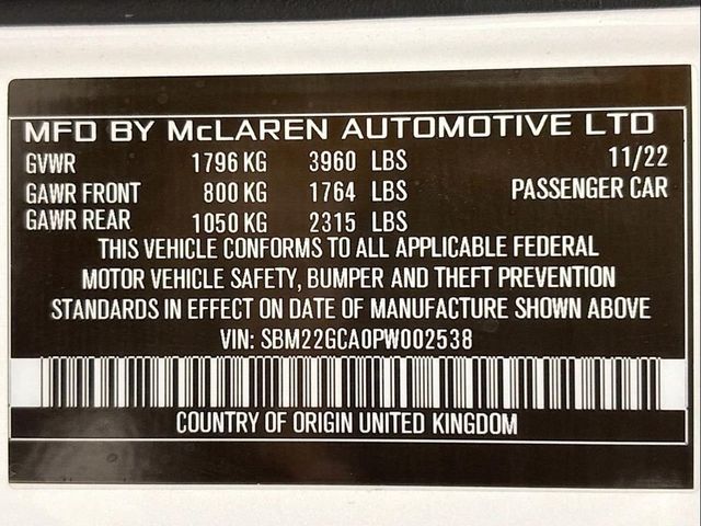 2023 McLaren GT Coupe - 22963709 - 28