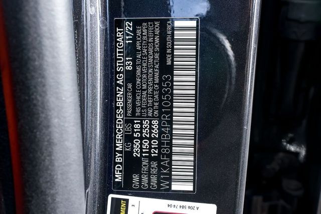 2023 Mercedes-Benz C-Class AMG C 43 4MATIC Sedan - 22999076 - 25