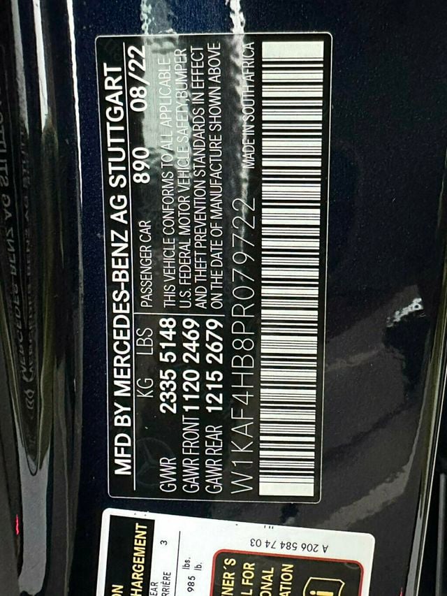 2023 Mercedes-Benz C-Class C 300 4MATIC Sedan - 23065158 - 39