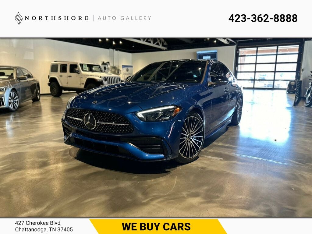 2023 Mercedes-Benz C-Class LocalCar/AMG Line/NightPkg/PanoRoof/ExclusiveTrimPkg/Htd&CldSts - 22698013 - 0