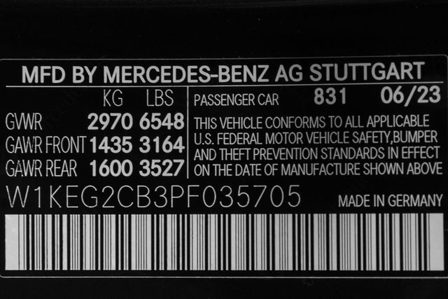 2023 Mercedes-Benz EQE EQE 500 4MATIC+ Sedan - 23065634 - 44