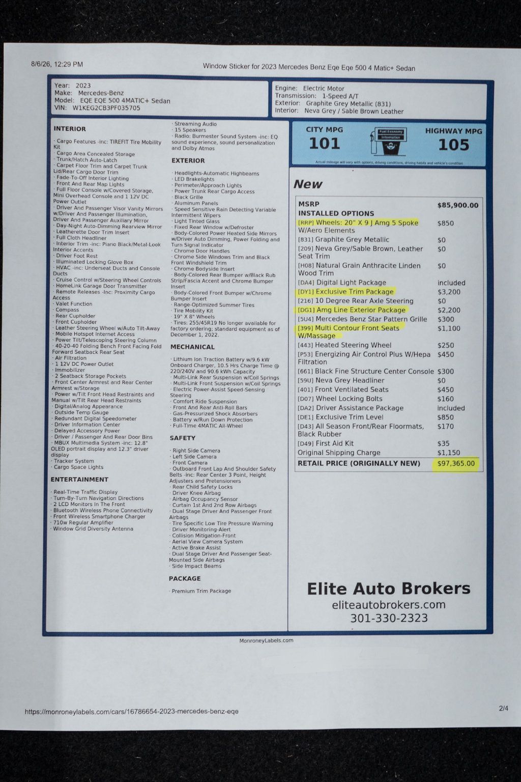 Mercedes-Benz EQE photo 55