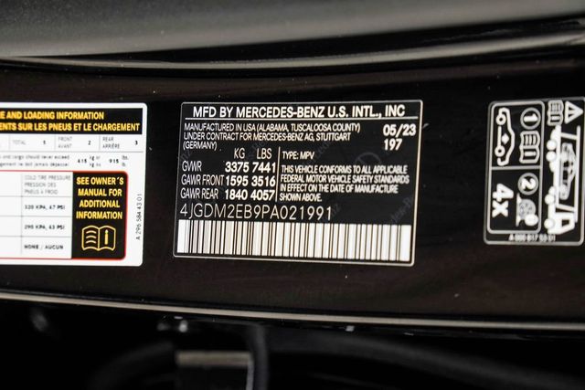 2023 Mercedes-Benz EQS EQS 450 4MATIC SUV - 23051781 - 47